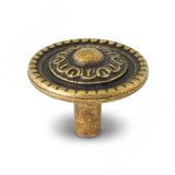 Ручка-кнопка D34мм бронза патинированная GA1102