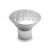 Ручка-кнопка D28мм хром матовый GA2808