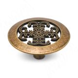 Ручка-кнопка D37мм бронза состаренная GR1802GAE