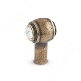 SIPARIO Ручка-кнопка бронза состаренная с кристаллами Сваровски GW2335SW2