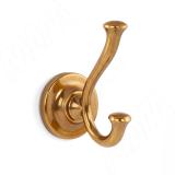 Крючок двухрожковый бронза состаренная