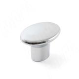 Ручка-кнопка хром