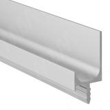 Профиль-ручка врезная для фасада 18мм, алюминий матовый, L-5500мм LKW5AA