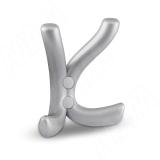 MODERN Крючок многорожковый хром матовый MDR.APP.GR