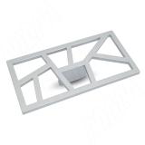 MULTIPRESA Ручка-кнопка 32мм хром матовый MRR.160.GR