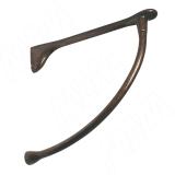 Менсолодержатель для деревянных полок L-240 мм, бронза патинированная (2 шт.) MS.1220.BA