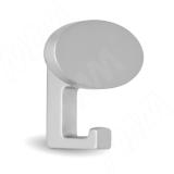 Крючок двухрожковый хром матовый PA.0272.AP