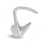 Крючок двухрожковый хром PA.0282.CL