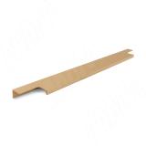 Профиль-ручка L=446мм крепление саморезами золото матовое PH.RU13.450.GL