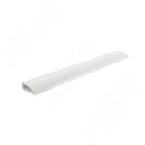 Профиль-ручка 320мм (L=396мм) крепление саморезами белый матовый (краска RAL 9003)
