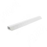 Профиль-ручка 320мм (L=396мм) крепление саморезами белый матовый