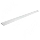 Профиль-ручка 224/448/800мм (L=896мм) крепление саморезами белый матовый