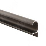 Профиль-ручка крепление саморезами для фасада 18мм, графит (краска), L-3000мм PH.RU34.3000.9712
