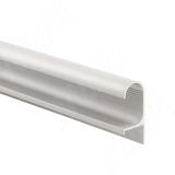 Профиль-ручка крепление саморезами для фасада 18мм, алюминий матовый (анод), L-3000мм