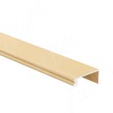 Профиль-ручка крепление саморезами, золото матовое (анод), L-3000мм PH.RU36.3000.GL