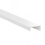 Профиль-ручка крепление саморезами белый матовый (краска RAL9016), L-3000мм PH.RU41.3000.WHM PR