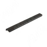 Профиль-ручка 320мм (L=396мм) крепление саморезами черный матовый (краска RAL 9005) PH.RU43.400.BL