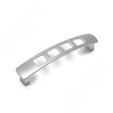 QUADRA Ручка-скоба 96мм хром матовый RR0808/96