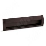 Ручка-раковина 160мм крепление саморезами коричневый матовый SH.RU2.160.BR