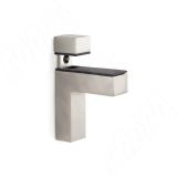 КВАДРО МИДИ Менсолодержатель для деревянных и стеклянных полок 0-37 мм, никель матовый