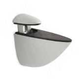 ПЕЛИКАН Менсолодержатель для деревянных и стеклянных полок 0-35 мм, хром матовый