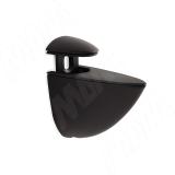 ПЕЛИКАН Менсолодержатель для деревянных и стеклянных полок 0-25 мм, черный матовый