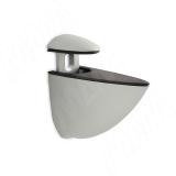 ПЕЛИКАН Менсолодержатель для деревянных и стеклянных полок 0-25 мм, хром матовый