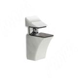 Менсолодержатель для деревянных и стеклянных полок 0-20 мм, хром