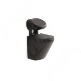 ПЕЛИКАН Менсолодержатель для деревянных и стеклянных полок 0-20 мм, черный матовый