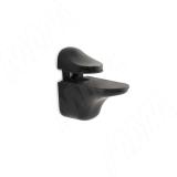 ПЕЛИКАН Менсолодержатель для деревянных и стеклянных полок 0-16 мм, черный матовый