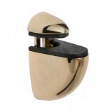 ПЕЛИКАН Менсолодержатель для деревянных и стеклянных полок 4 - 20 мм, золото SU01ZO