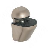 ПЕЛИКАН Менсолодержатель для деревянных и стеклянных полок 4 - 22 мм, никель матовый SU02A NSAT