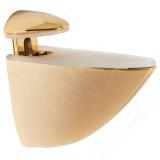 "Пеликан" Декоративный менсолодержатель для деревянных и стеклянных полок, золото SU03ZO