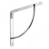 Менсолодержатель для деревянных полок L-220 мм, хром SU50A-CR