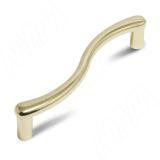 Ручка-скоба 128мм золото UN4303/128