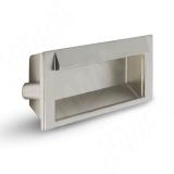 Ручка-раковина 128мм никель матовый UN6306/128