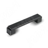 RITTO Ручка-скоба 128мм черный матовый с шлиф. гранями US48APC/128