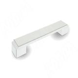 RITTO Ручка-скоба 128мм белый с шлиф. гранями US48R16/128