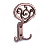 ROME Крючок трехрожковый медь состаренная WAP.801.000.00C1
