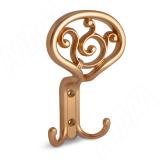 ROME Крючок трехрожковый золото матовое Милан