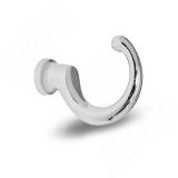 Крючок однорожковый хром WK1104