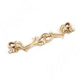 Ручка-скоба 96мм cлоновая кость/золото винтаж WMN.631.096.00V5