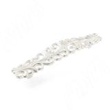 Ручка-скоба 96мм серебро Венецианское