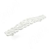 Ручка-скоба 128мм белый матовый