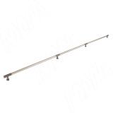 Ручка-рейлинг 1800мм никель матовый/бронза alucover