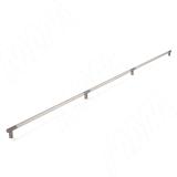 Ручка-рейлинг 1800мм никель матовый/бронза alucover