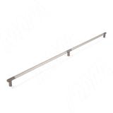 Ручка-рейлинг 1200мм никель матовый/бронза alucover