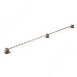 Ручка-рейлинг 900мм никель матовый/бронза alucover