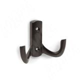 Крючок двухрожковый черный матовый WP13.LPM30