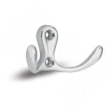 Крючок двухрожковый хром WP1904